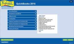 Professor Teaches® QuickBooks 2015 5