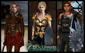 ePic Character Generator - Season #2: Female Warrior 2