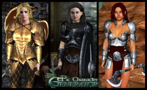 ePic Character Generator - Season #2: Female Warrior 3